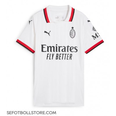 AC Milan Ismael Bennacer #4 Replika Bortatröja Dam 2024-25 Kortärmad AC Milan Ismael Bennacer #4 Replika Bortatröja Dam 2024-25 Kortärmad